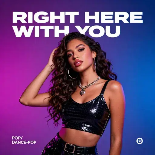 Right Here With You (official music) artwork