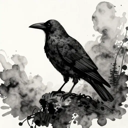 Draumar Hrafnsins (The Crow's Dreams) artwork