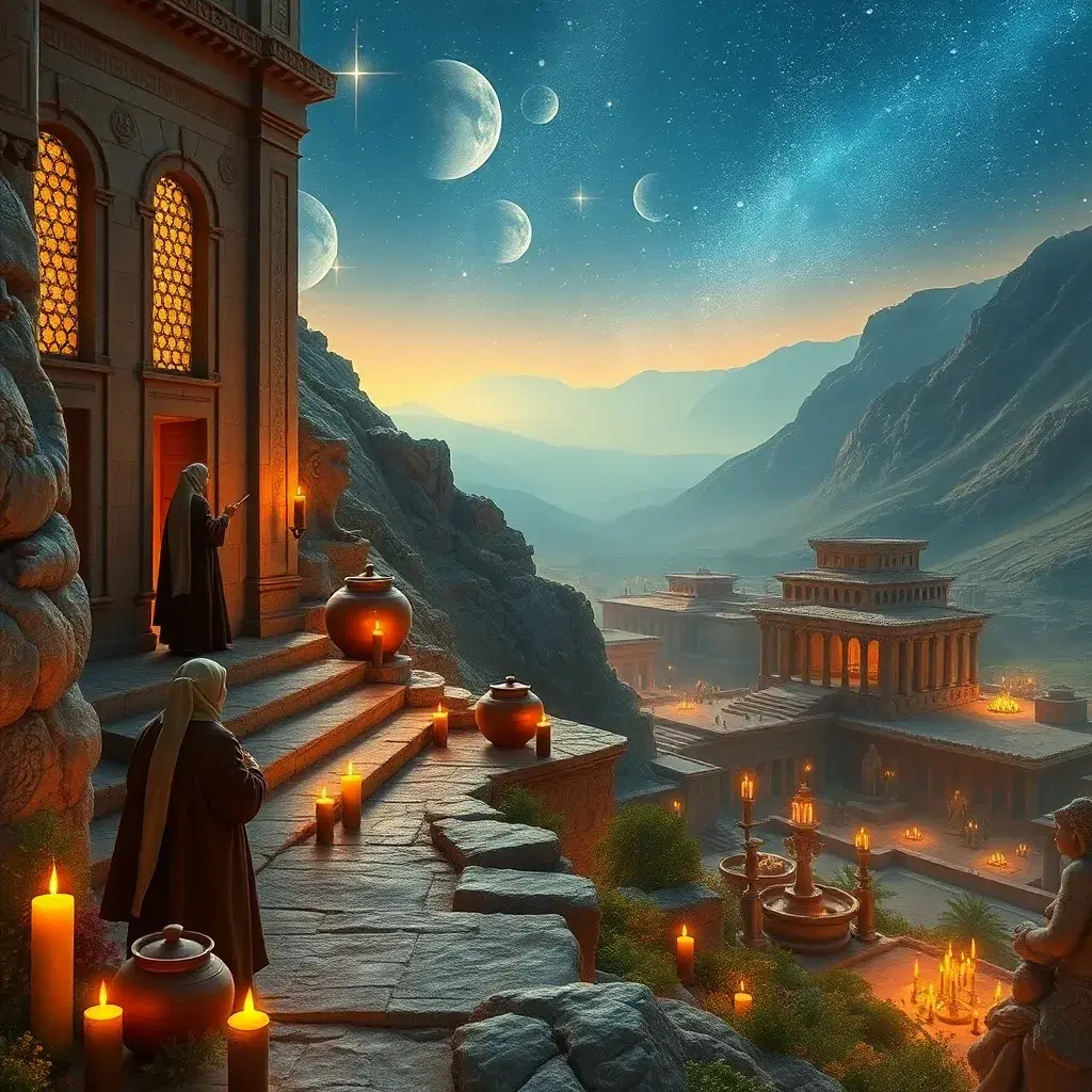 crossroads monastery artwork