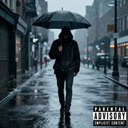 Dancing in the Rain  (official song) artwork