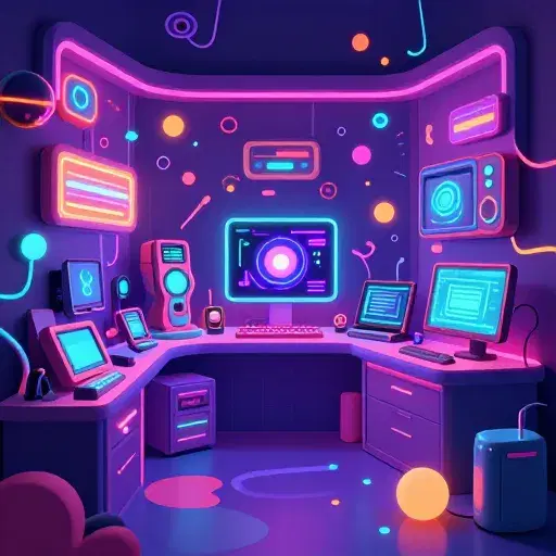 Light and Doom of the Tech Shop Mage artwork