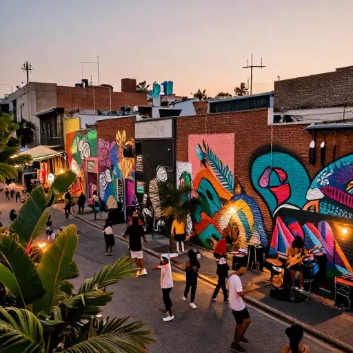 En el barrio artwork