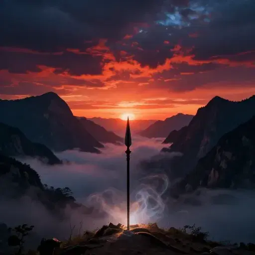 The Flaming Spear artwork