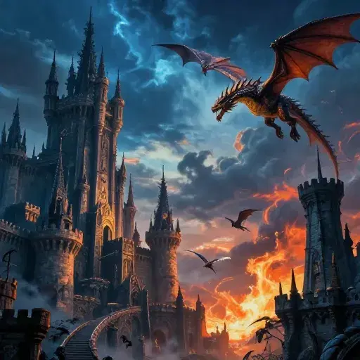 Castles vs Dragons artwork