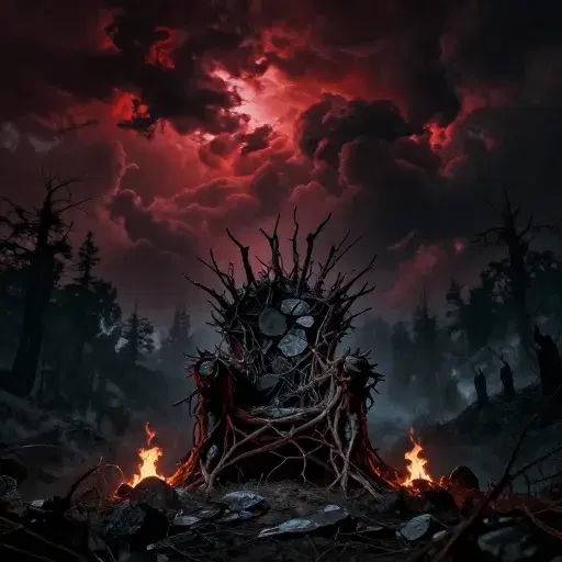 Crown Me in Flame artwork