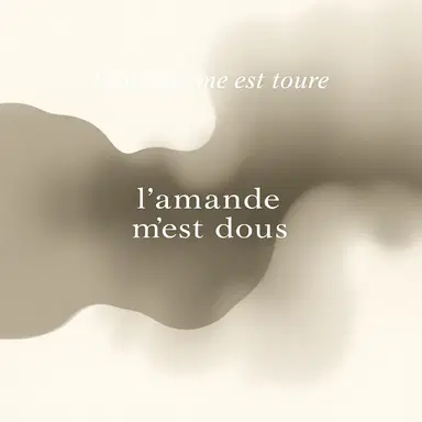 l'amande m'est douce