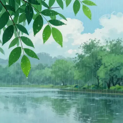 Rain (Reggae with handpan) (1) artwork