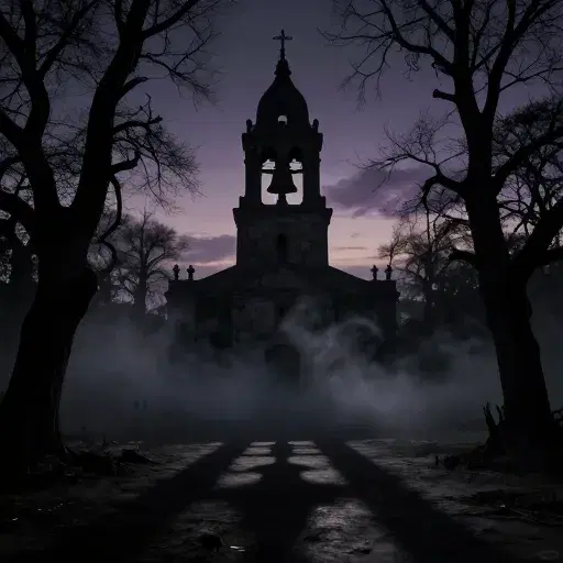 Shadows Beneath the Bell Tower artwork