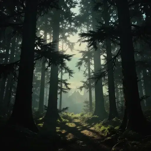 Behind the Cedar Screen artwork
