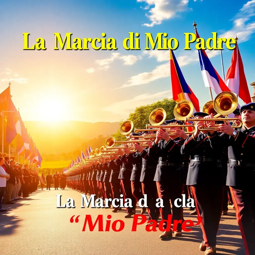 la marcia di mio padre artwork