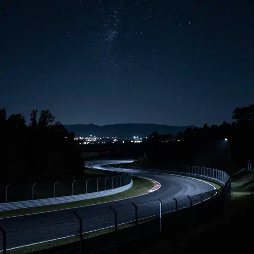 Race track artwork