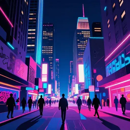 Through the Streets I Roam artwork