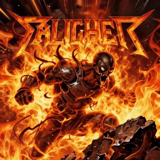 BURNING artwork