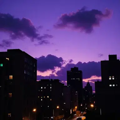 Purple Skyline