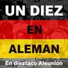 un diez en aleman
