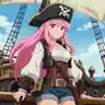 Moka's Days as a pirate 
