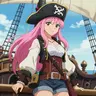 Moka's Days as a pirate 