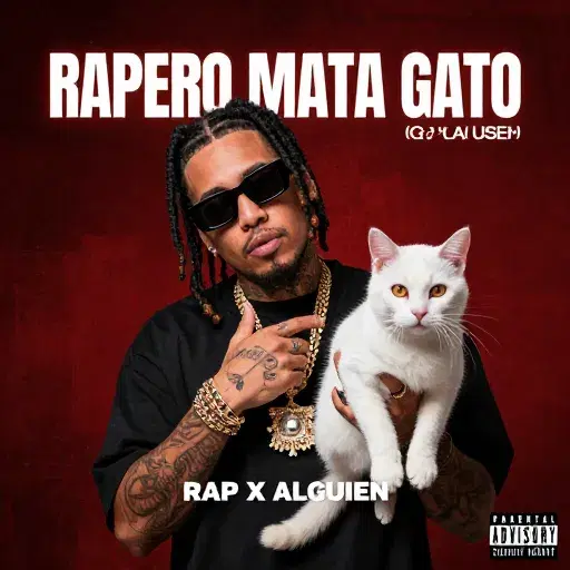 Rapero mata gato artwork