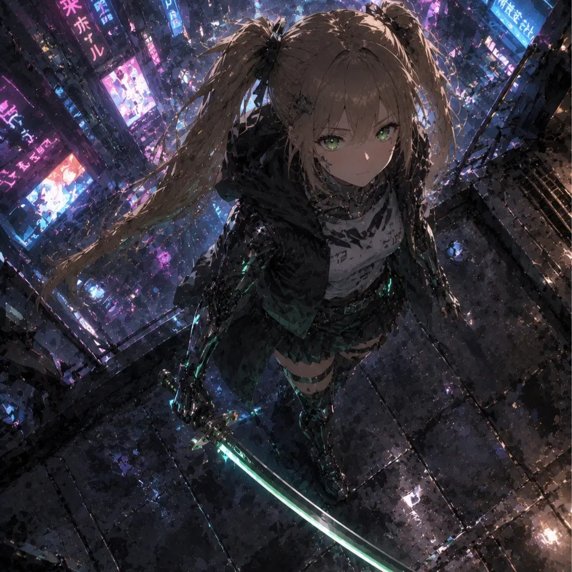 Night City Vigilante (Android Bodycam) artwork