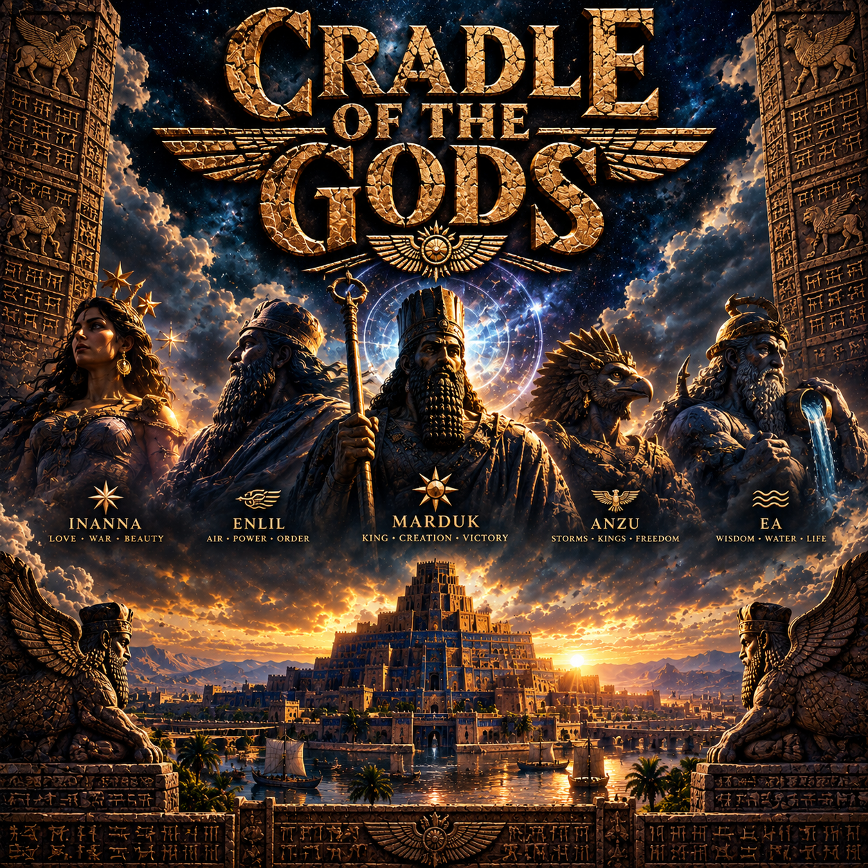 Cradle of the Gods artwork