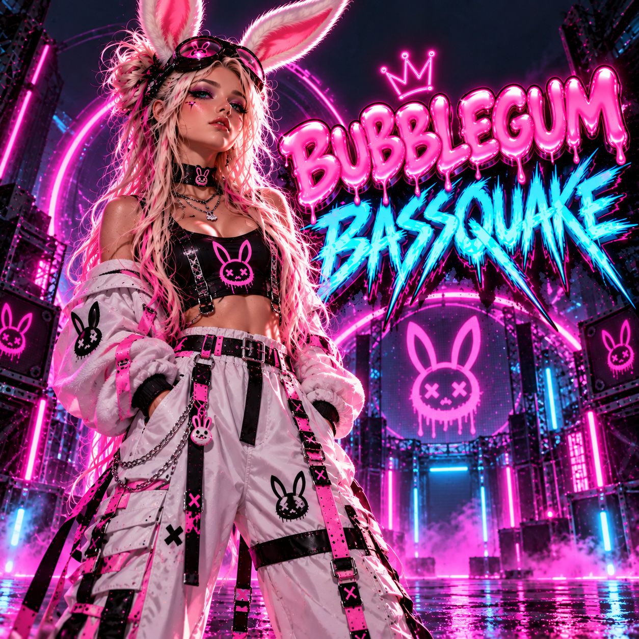 Bubblegum Bassquake artwork