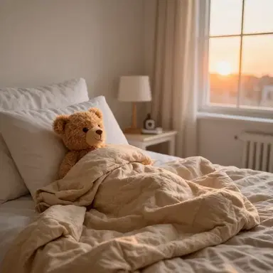 Warm sleepy Blanket and Teddy