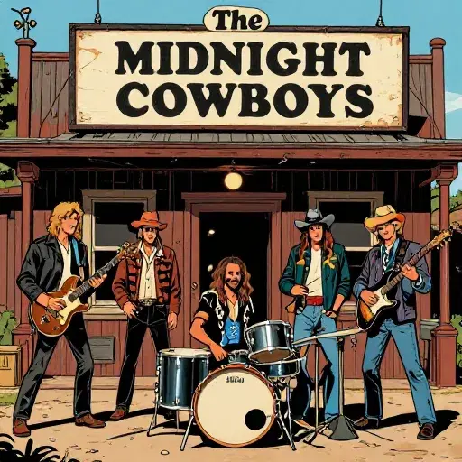 The Midnight Cowboys artwork