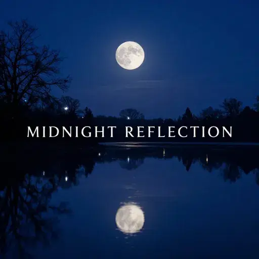Midnight Reflection  (official music) artwork