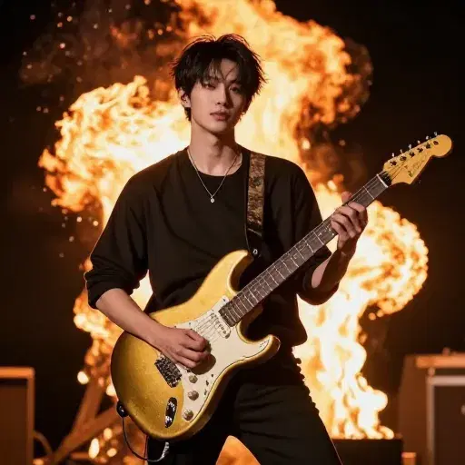 Fire and Gold artwork