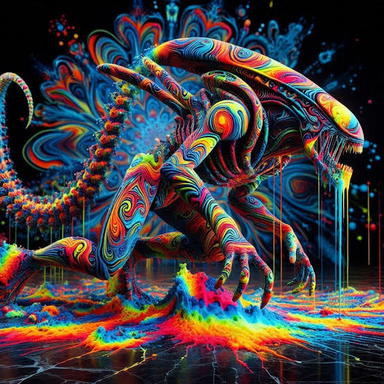 Xenomorph (dark full-on)
