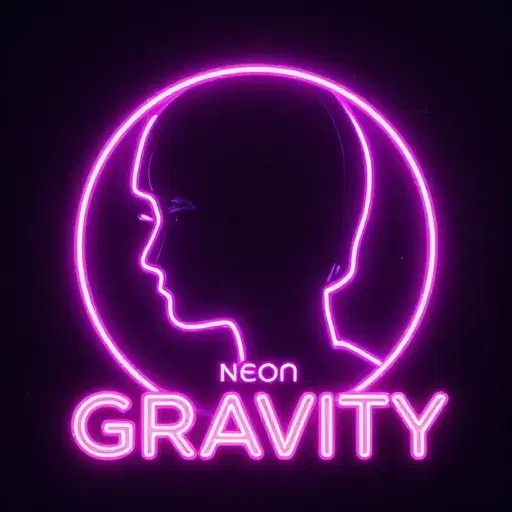 Neon Gravity (official music) artwork