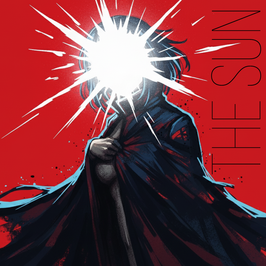 The sun artwork
