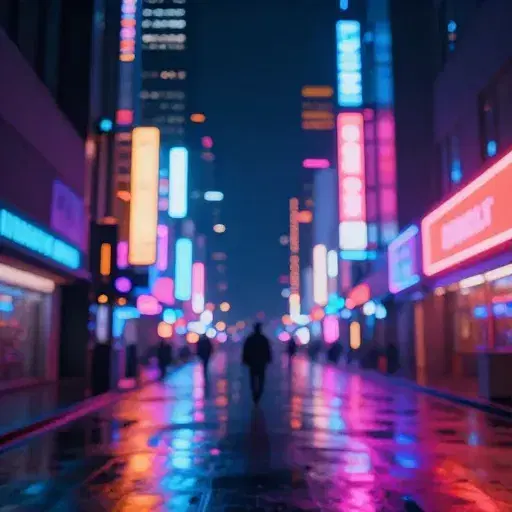 Neon Ghosts artwork