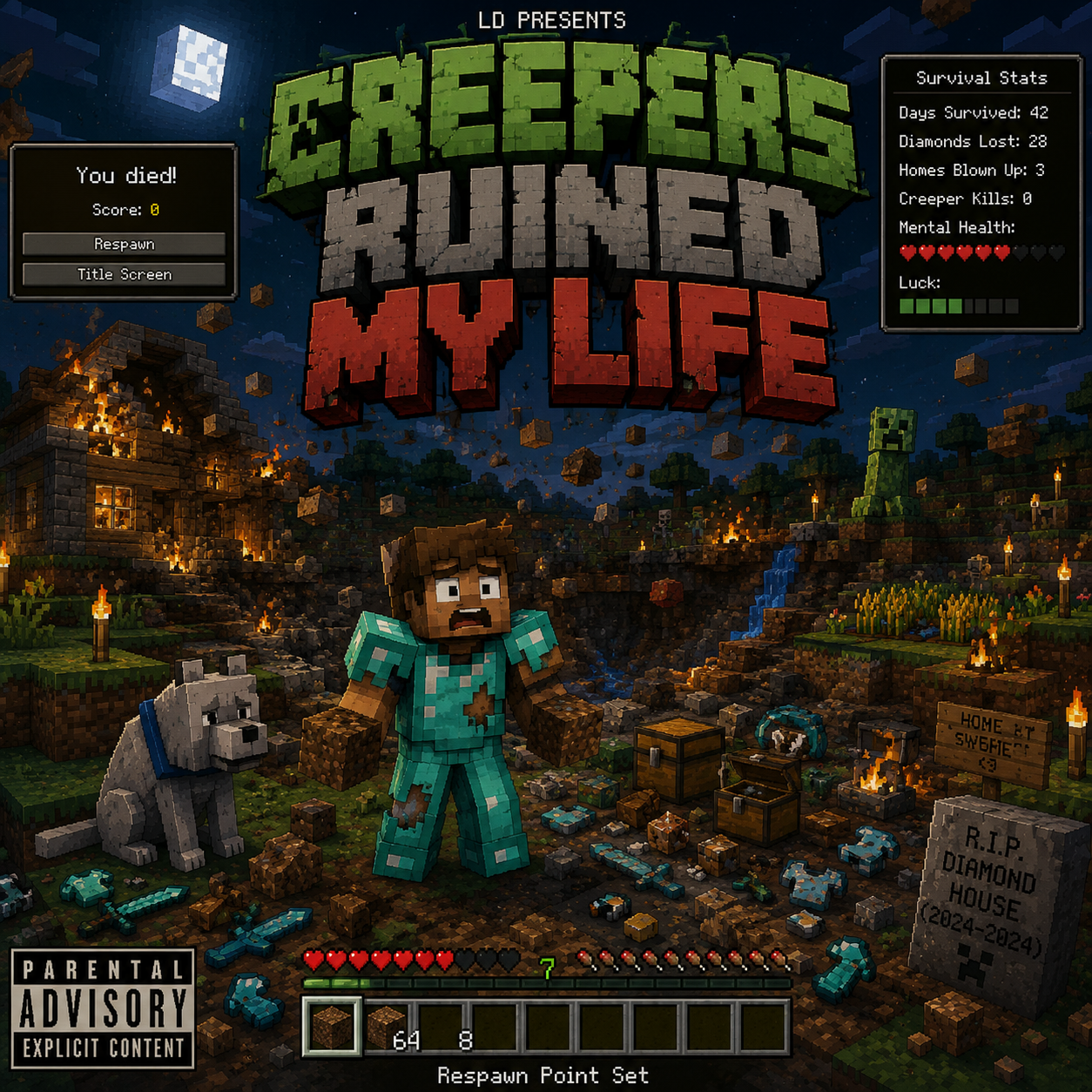 Creepers Ruined My Life artwork