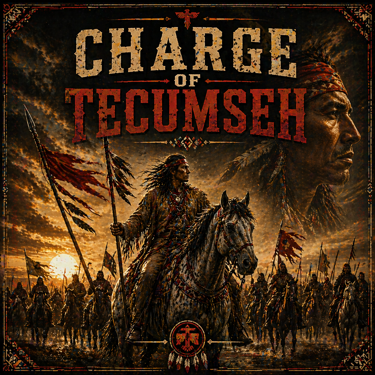 Charge of Tecumseh artwork
