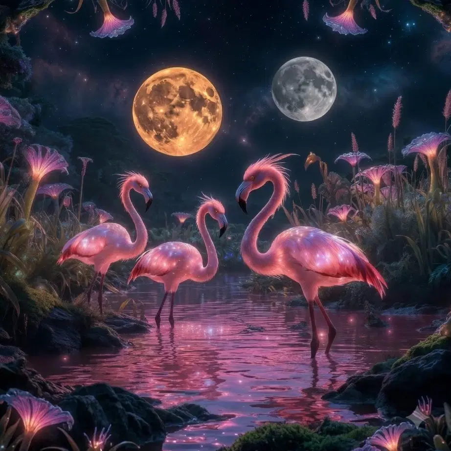 🦩 Vol'Nova Flamingos 🦩 artwork