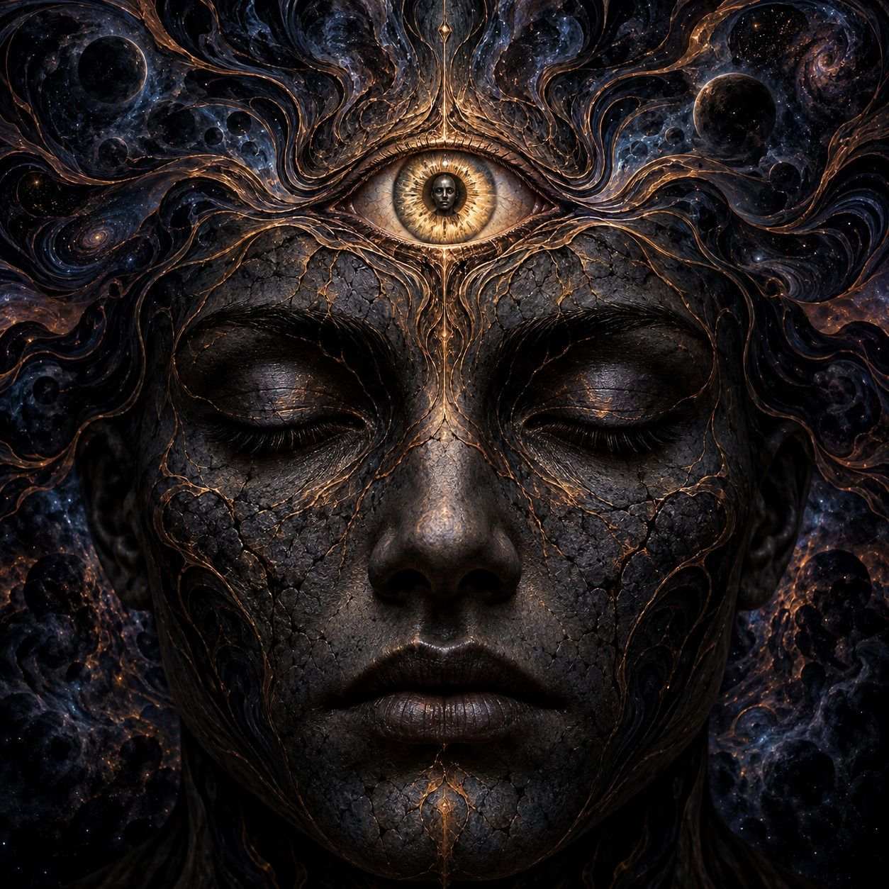 ༒༺ 👁️ 𝔗𝔥𝔢 𝔈𝔶𝔢 𝔬𝔣 𝔱𝔥𝔢 𝔐𝔦𝔫𝔡 👁️ ༻༒ artwork
