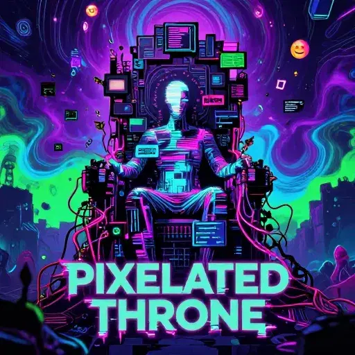 PIXELATED THRONE artwork
