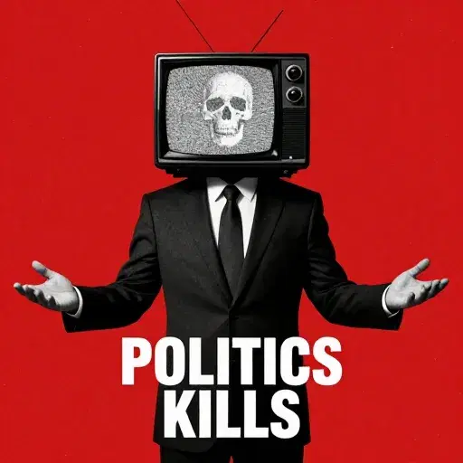 POLITICS KILLS artwork