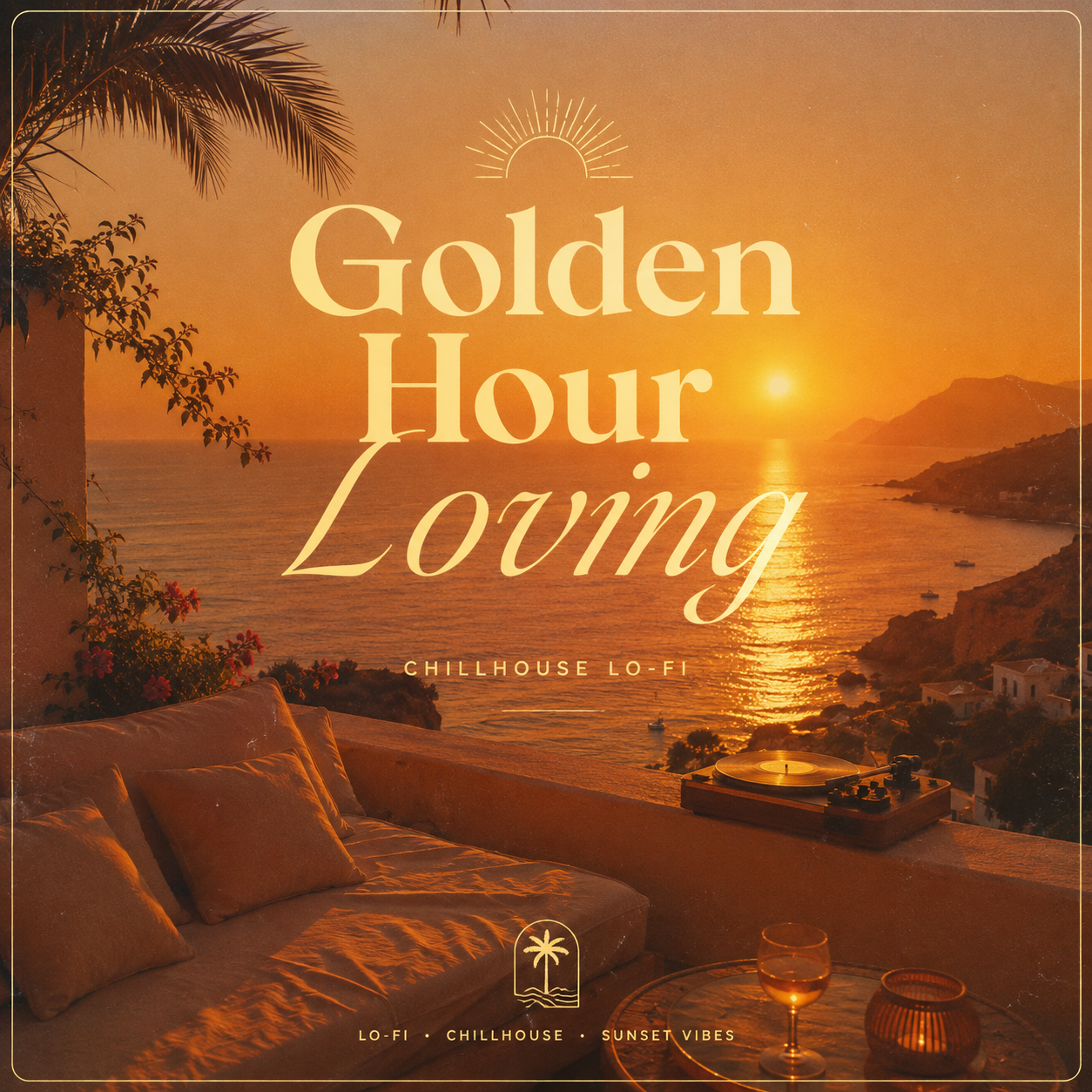 Golden Hour Loving artwork