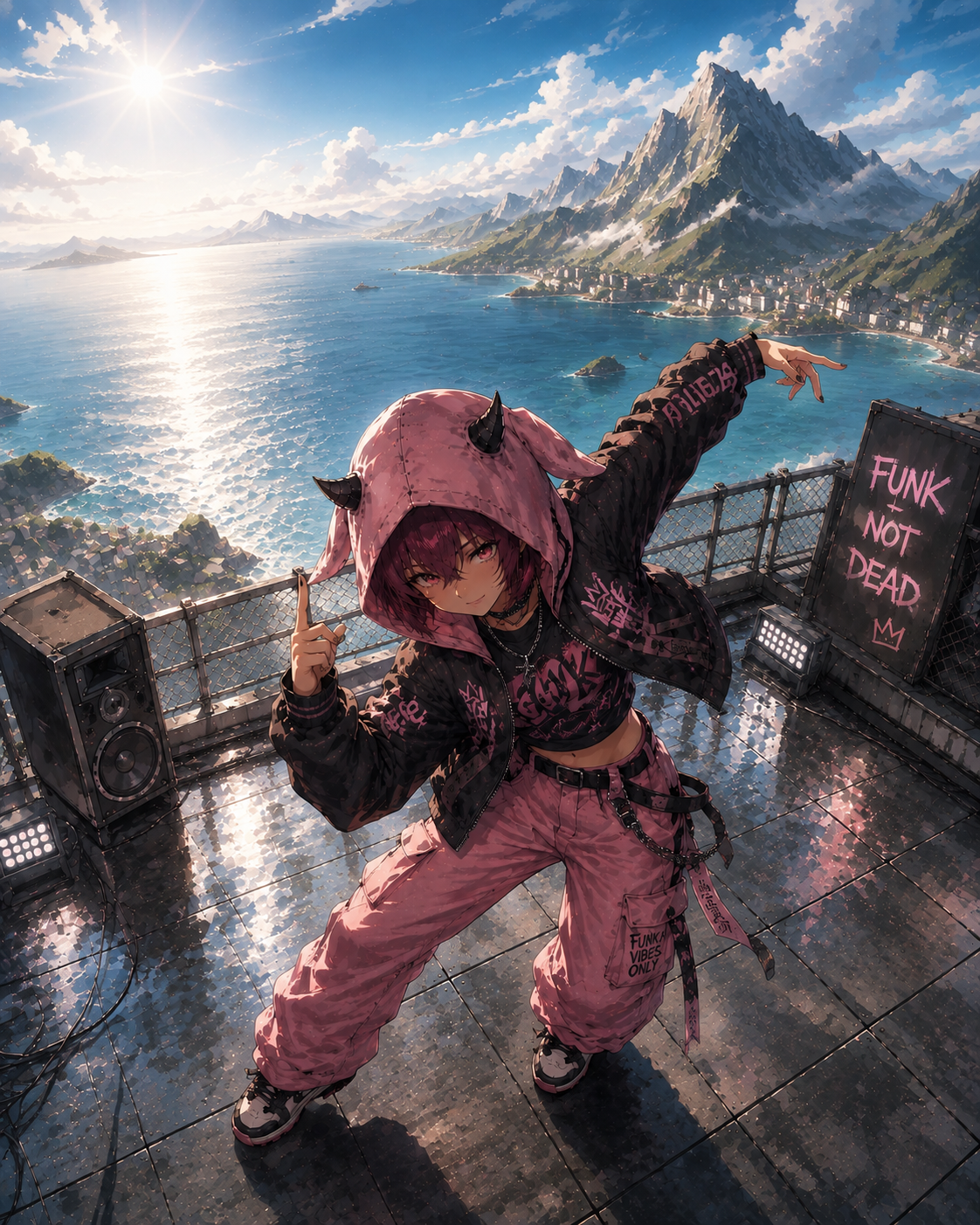 Funky KambingGamingStudio Theme artwork
