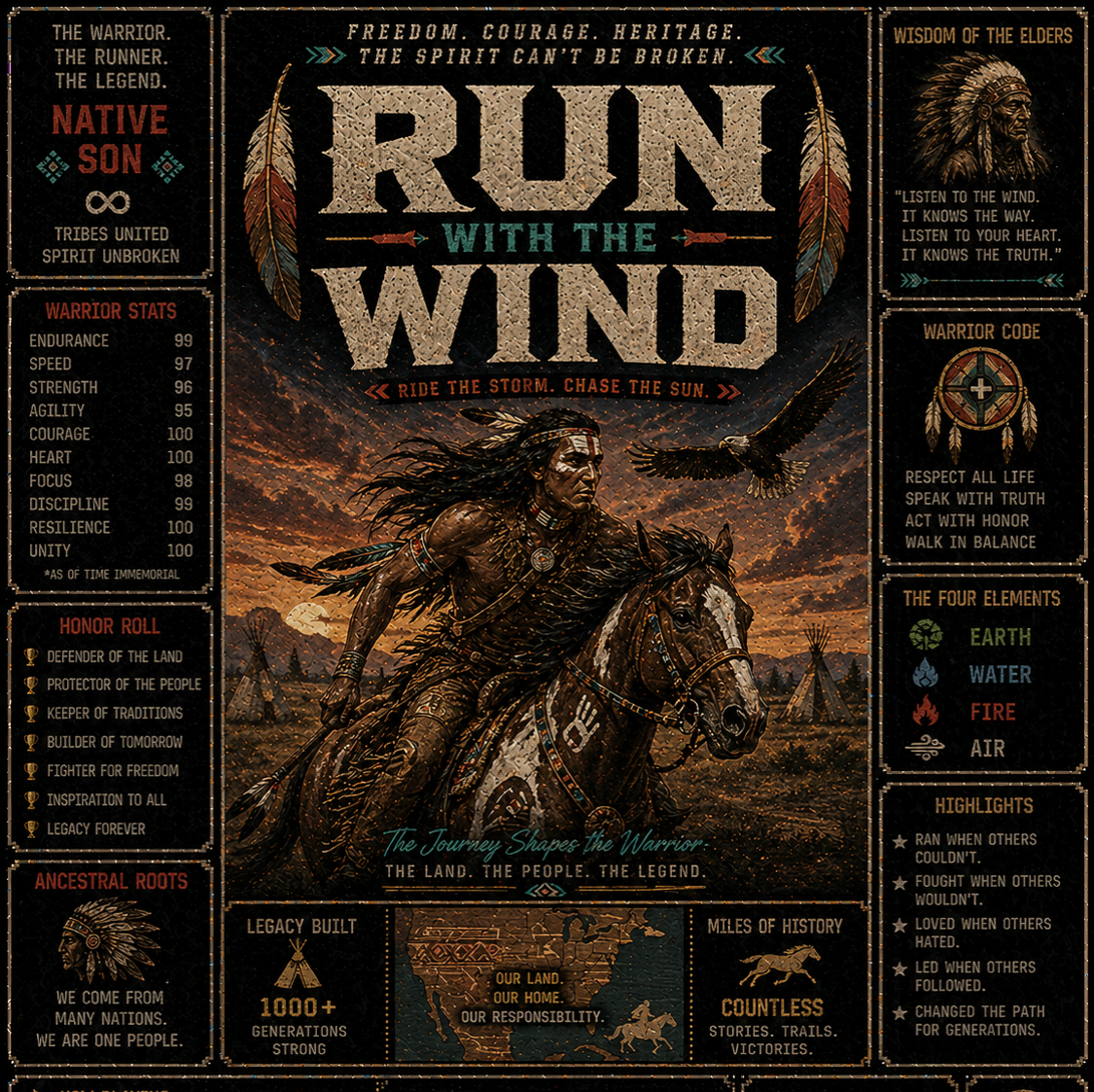 Run with the Wind  artwork