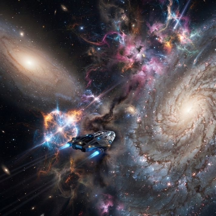 Perils of Intergalactic Travels artwork