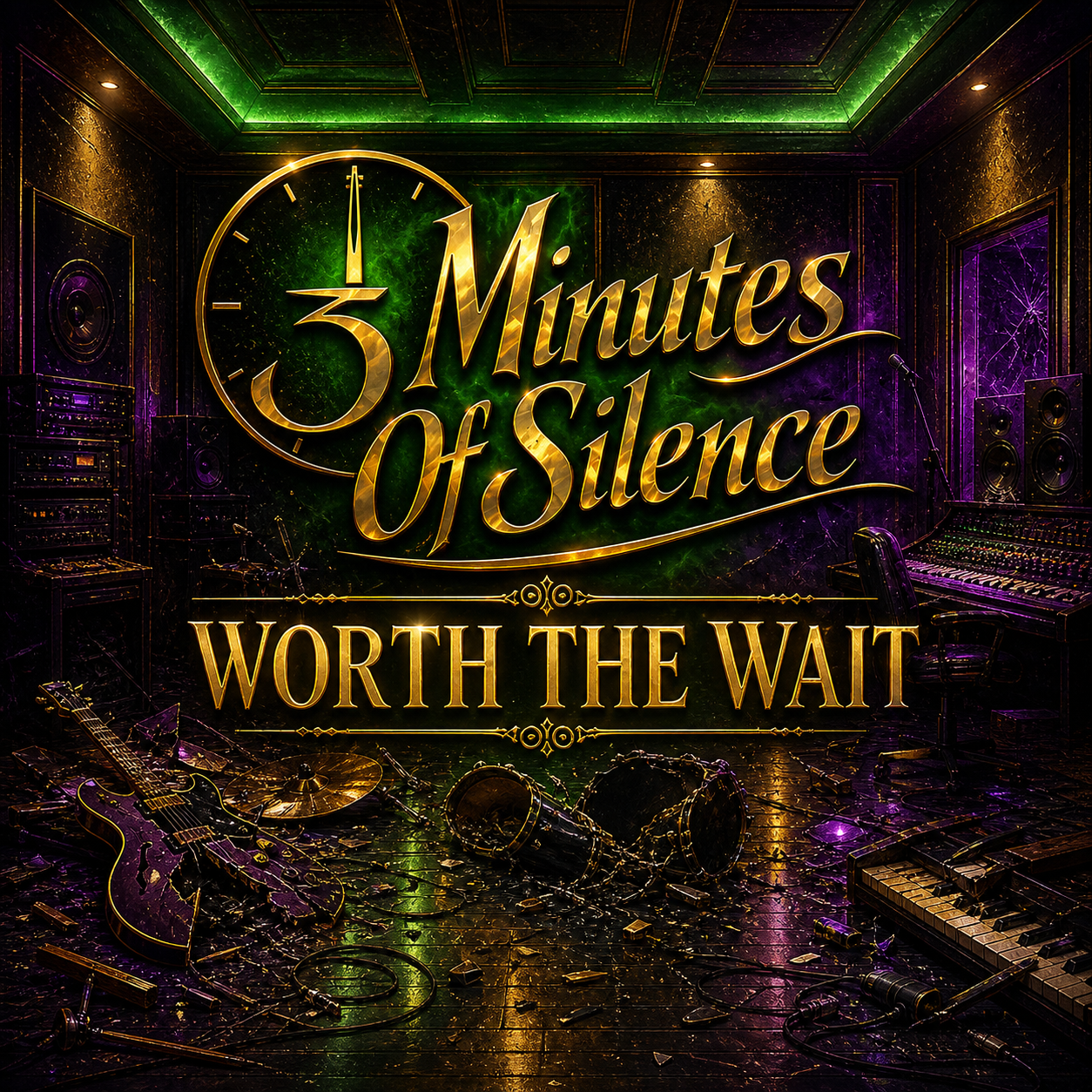 3 Minutes Of Silence - Worth The Wait artwork