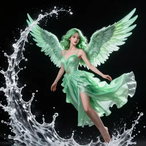 Open your wings artwork