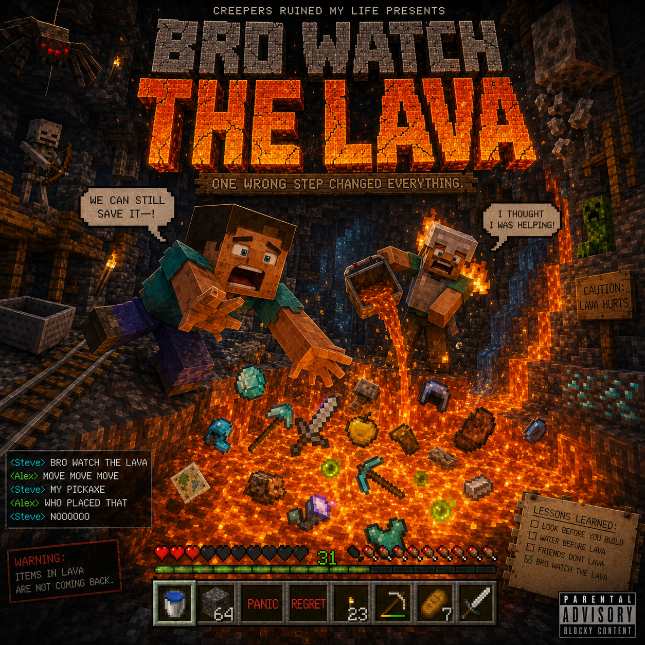 Bro Watch The Lava artwork