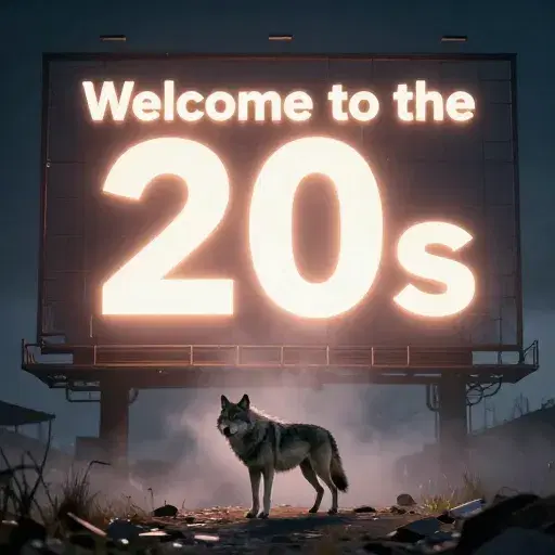 Wolf in the 20s artwork