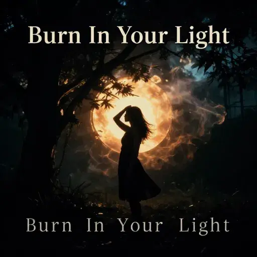 Burn In Your Light  (official music) artwork
