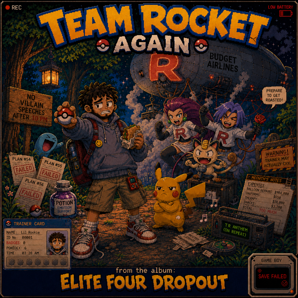 Team Rocket Again artwork