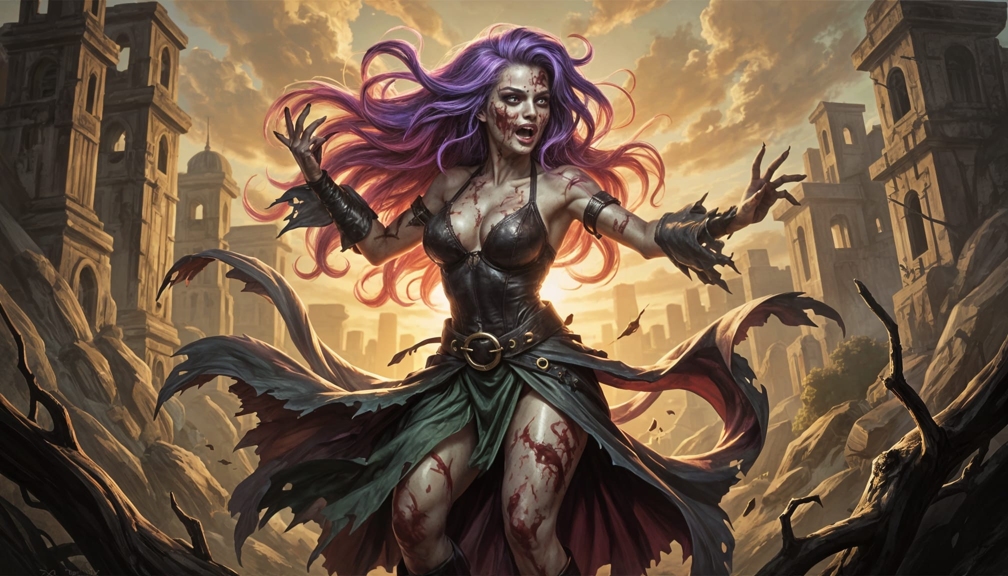 Purple Like a Sunset artwork